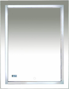 Зеркало Misty Неон 2 LED 60 сенсор на зеркале + часы + подогрев