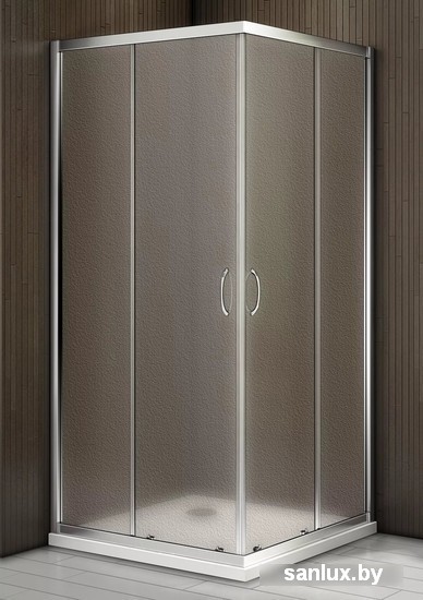 Душевой уголок Good Door Latte CR 100x100 (матовое стекло)
