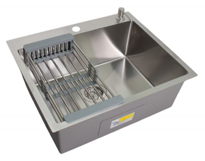 Кухонная мойка Wisent WS-37050D/GER013 с коландером и дозатором