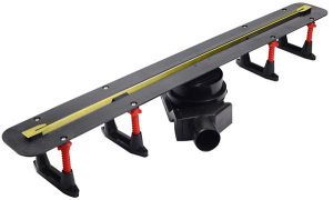 Душевой трап Pestan Confluo Slim Line 550 / 650 / 750 / 850 / 950 Gold PVD