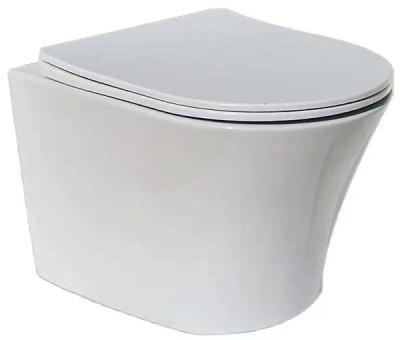 Подвесной унитаз Cerutti Adige Aria MW CT9245 / Adige Aria CT7837 безободковый с крышкой SoftClose