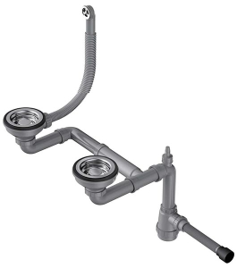 Сифон для мойки Omoikiri WK-1,5-R-IN