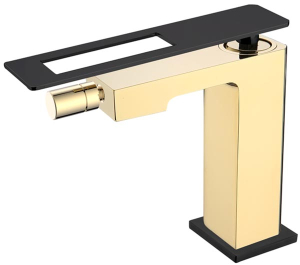 Смеситель для биде Boheme Q 146-GB Gold Black