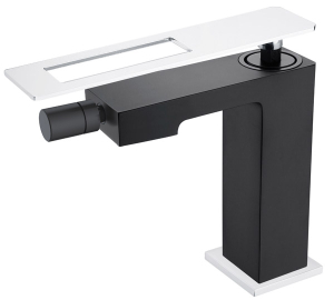 Смеситель для биде Boheme Q 146-BCR Black Chrome