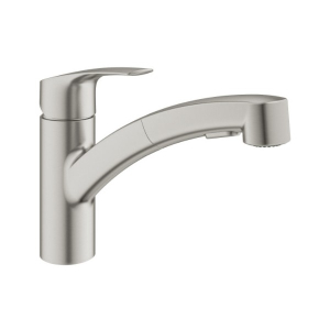 Смеситель для кухонной мойки Grohe Eurosmart 30305001 / 30305DC1 с выдвижным изливом