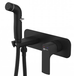 Смеситель встраиваемый Lemark Ursus LM7220BL с гигиеническим душем
