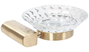 Мыльница Rea gold matt 77045