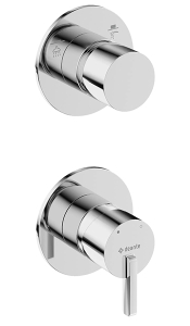 Смеситель встраиваемый Deante Silia BQS 044P (2 функции)