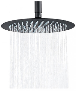 Верхний душ Berges Ventas R Black