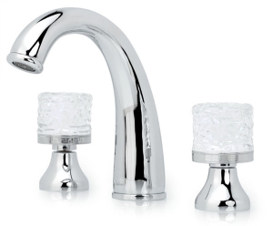 Смеситель для умывальника Boheme Crystal 277-CRST