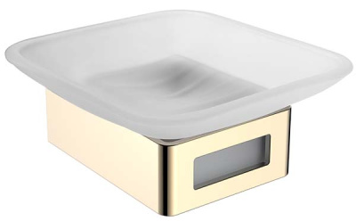 Мыльница Boheme Q Gold 10943-G / Matt Gold 10943-MG