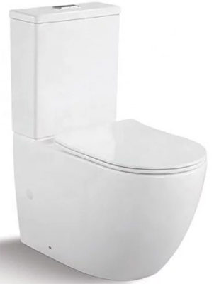 Напольный унитаз CeramaLux NS2177 безободковый