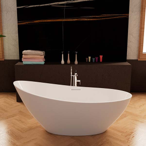 Акриловая ванна Frank F6118 White, 181х80, белый