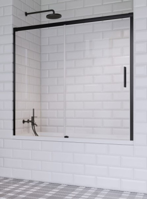 Душевая шторка на ванну Radaway Idea Black PN DWJ