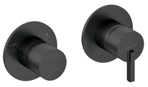 Смеситель встраиваемый Deante Silia Nero BQS N46P (2 функции)