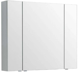 Шкаф-зеркало Aquanet Алвита New 90 / 100 серый