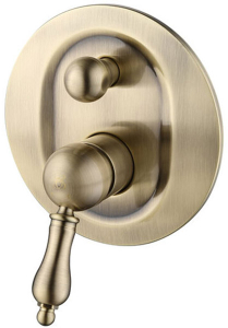 Смеситель встраиваемый Caprigo Adria-uno Metal Edition 02M-551-VOT (2 функции)