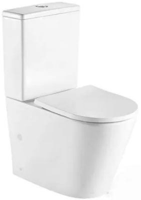 Напольный унитаз CeramaLux 2179XMW безободковый