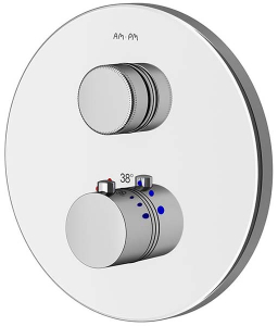 Смеситель встраиваемый AM.PM Inspire V2.0 TouchReel F50A75700 термостатический