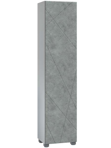 Пенал Vigo Geometry 450 бетон