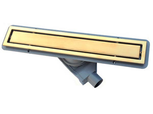 Душевой трап Pestan Confluo Premium Line Gold 2 в 1 двусторонний под плитку