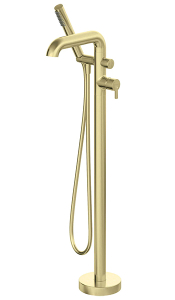 Смеситель для ванны Deante Silia Gold BR BQS_R17M напольный
