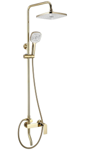 Душевая стойка Rea Storm gold REA-P9530