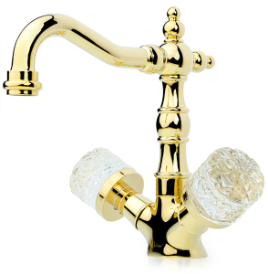 Смеситель для умывальника Boheme Crystal 292-CRST
