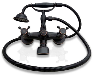 Смеситель для ванны Rea Retro Old Black REA-B0224