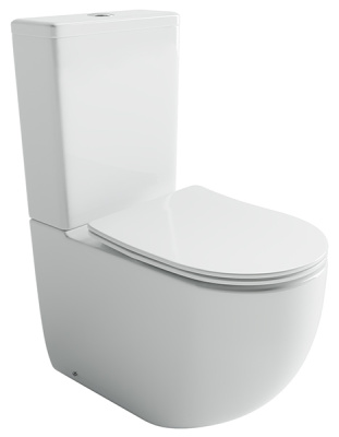 Напольный унитаз CeramicaNova Metropol Торнадо CN4001T
