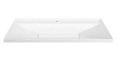 Умывальник Belux Фаворит 650 / 750 / 850 / 1000 / 1200 белый матовый Solid Surface