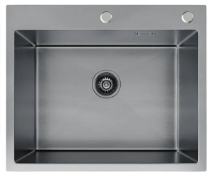 Кухонная мойка Axus LS-6050SD с коландером, дозатором и держателем губки