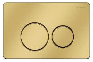 Кнопка для инсталляции Caprigo Dew Steel DS001-oro