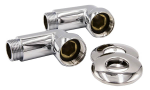 Комплект угловых американок 3/4"х3/4" Г/Ш