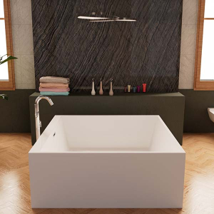 Акриловая ванна Frank F6131 White, 150х150, белый