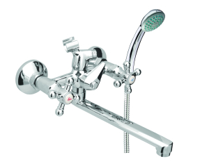 Смеситель для ванны Rubineta Rubin Ceramic C-1 Cross (K)