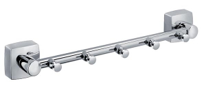Планка с крючками Fixsen Kvadro FX-61305-5
