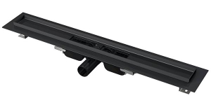 Душевой трап AlcaPlast Low APZ101 Black