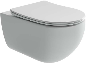 Подвесной унитаз CeramicaNova Long CN3015 Rimless Soft Close