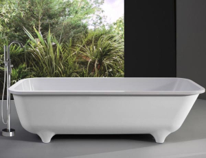 Ванна из искусственного камня Belux Саламанка ВС-1700 белый матовый Solid Surface