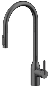 Смеситель для кухонной мойки Paulmark Universal Un213880-GM с подключением к фильтру воды