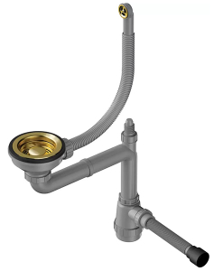 Сифон для мойки Omoikiri WK-1-R-G