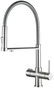 Смеситель для кухонной мойки Zorg Steel Hammer SH 2002 под фильтр