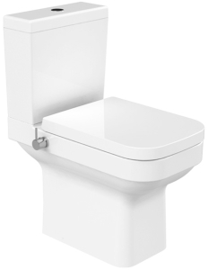 Напольный унитаз CeraStyle Noura WC00417PH00+CS004010100+IM018010201200 c функцией биде