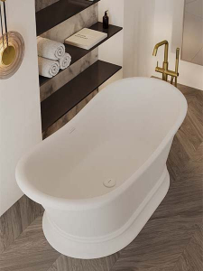 Ванна из искусственного камня Allen Brau Solid Stone Krion Classic 2.35004.21