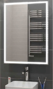 Шкаф-зеркало Континент Allure LED 55 / 60