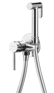 Смеситель встраиваемый Abber Wasser Kreis AF8125 с гигиеническим душем
