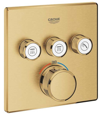 Смеситель встраиваемый Grohe Grohtherm SmartControl	29126GN0 термостатический
