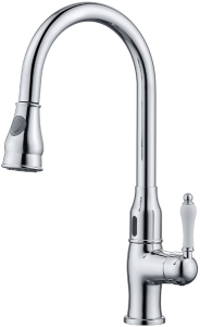 Смеситель для кухонной мойки Kaiser Vincent-Sensor 31366 сенсорный с выдвижным изливом