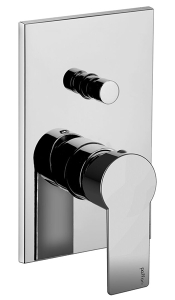 Смеситель встраиваемый Paffoni Tango TA015CR для душа (2 функции)